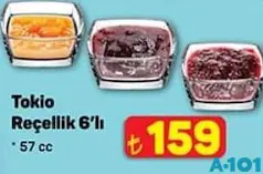 PAŞABAHÇE TOKİO REÇELLİK KASE 6'LI